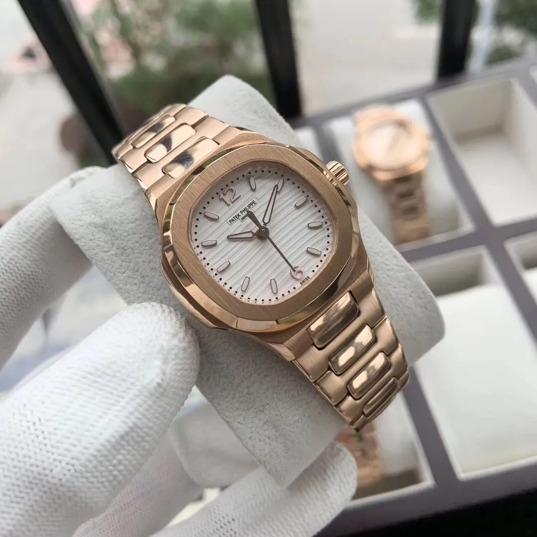 【Foreign trade import】💰1640! Women's Nautilus Patek Philippe - Nautilus Series 🌹🌹🌹 Trendy and generous collection, all-round creation of women's exclusive watches 316L stainless steel case, automatic winding movement, size 30mm × thickness 10mm🔥Top quality products continue to be produced🔥